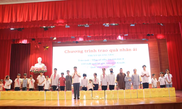 TX Quảng Yên tổ chức phát động Tháng hành động vì trẻ em