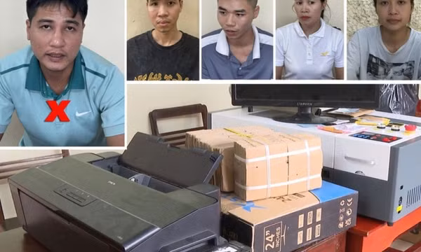 Phá đường dây sản xuất 2.000 giấy phép lái xe, đăng ký xe giả
