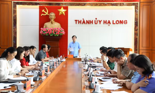 Hạ Long: 7 tháng thực hiện 989 cuộc kiểm tra, giám sát trong Đảng