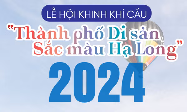Đặc sắc Lễ hội khinh khí cầu "Thành phố Di sản - Sắc màu Hạ Long” năm 2024