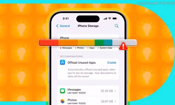 5 mẹo giúp bộ nhớ iPhone tránh bị đầy