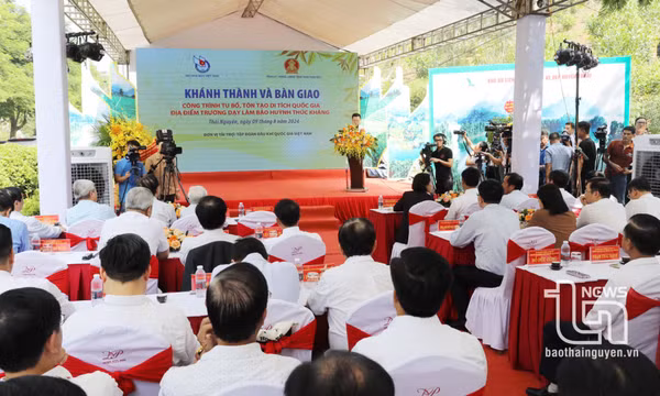 Khánh thành Công trình tu bổ, tôn tạo Di tích Trường dạy làm báo Huỳnh Thúc Kháng