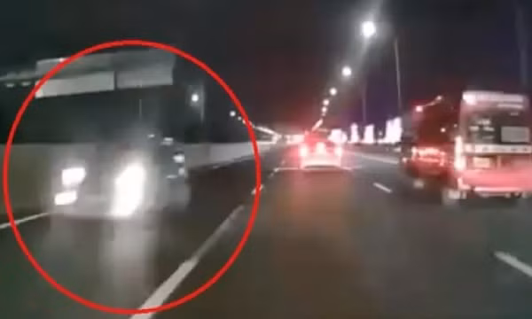 Tài xế lái ô tô đi ngược chiều trên cao tốc Hà Nội - Hải Phòng vì nhầm đường