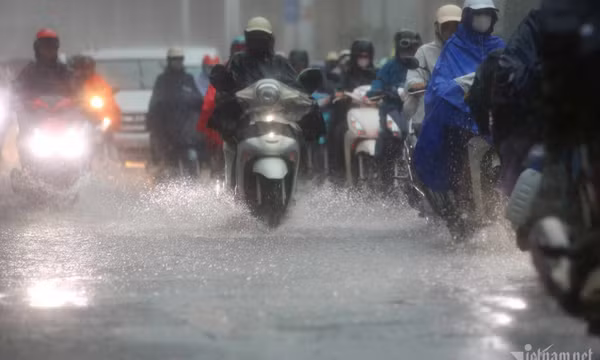 Miền Bắc lại sắp có đợt mưa lớn