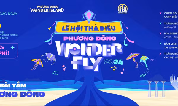 Nhộn nhịp Lễ hội thả diều Phương Đông Wonder Fly tại Vân Đồn dịp 2/9
