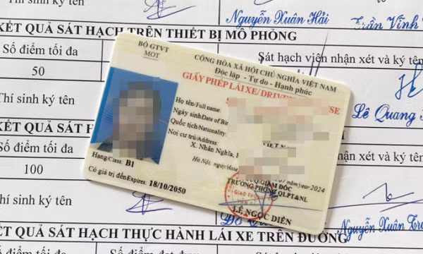 Đề xuất hai nội dung kiểm tra để phục hồi điểm bằng lái xe