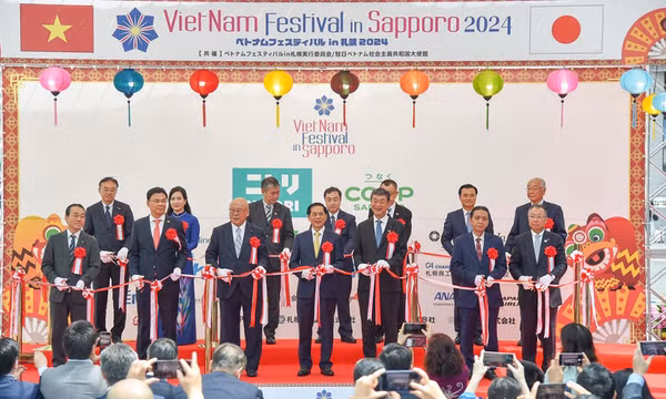 Đoàn công tác tỉnh Quảng Ninh tham dự khai mạc Lễ hội Việt Nam tại Sapporo, Nhật Bản năm 2024