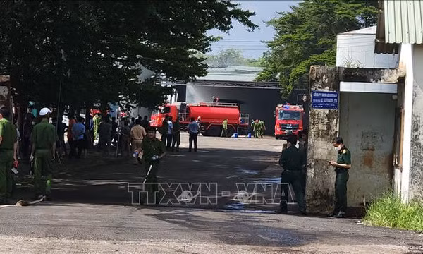 Vụ nổ lò hơi tại Bình Phước: Đã xác định được nguyên nhân