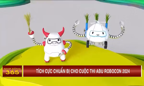 Tích cực chuẩn bị cho cuộc thi ABU Robocon 2024