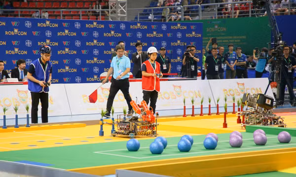 ABU Robocon 2024: Nín thở xem robot tranh tài