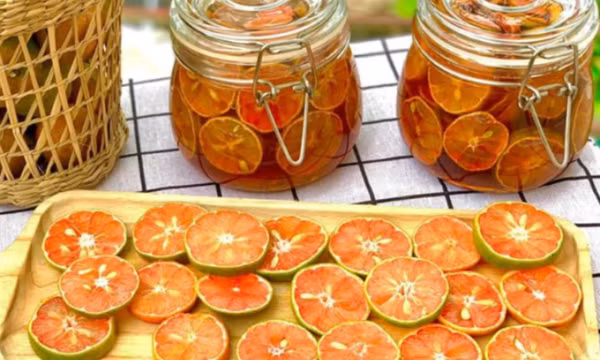 Ngâm chanh đào mật ong theo cách này để cả năm không hỏng