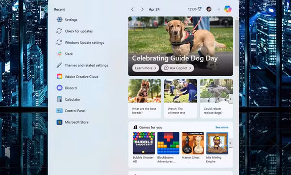 Cách tắt quảng cáo trong menu Start của Windows 11
