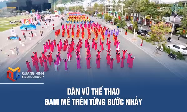 Dân vũ thể thao – Đam mê trên từng bước nhảy