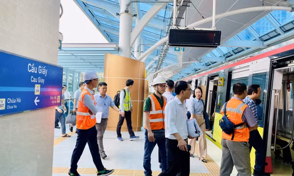 Hội đồng Kiểm tra Nhà nước chấp thuận tuyến Metro Nhổn-Ga Hà Nội vận hành thương mại