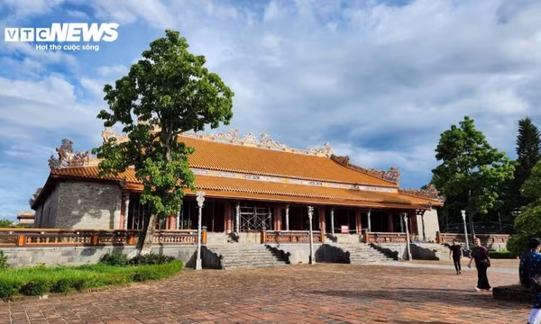Cận cảnh cung điện nơi 13 vua triều Nguyễn đăng quang sau gần 3 năm trùng tu