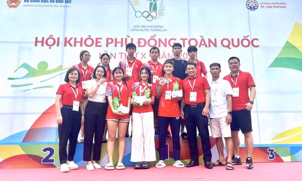 Giành 7 huy chương môn bơi tại HKPĐ toàn quốc, đoàn Quảng Ninh giành vị trí cao