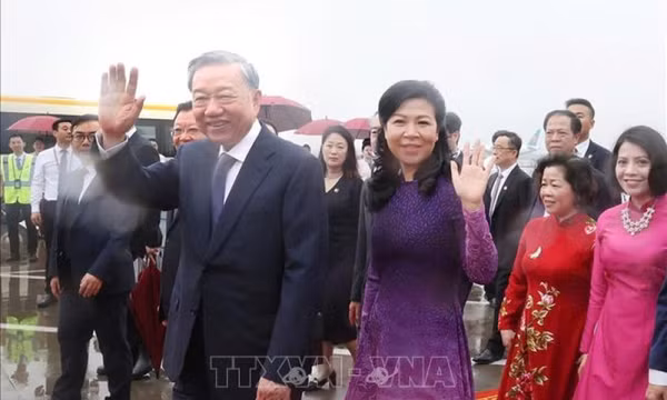 Tổng Bí thư, Chủ tịch nước Tô Lâm và Phu nhân thăm cấp Nhà nước tới Cộng hòa Nhân dân Trung Hoa
