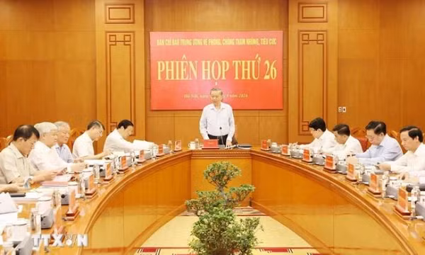 Tổng Bí thư, Chủ tịch nước Tô Lâm: Xử lý dứt điểm các đại án tham nhũng