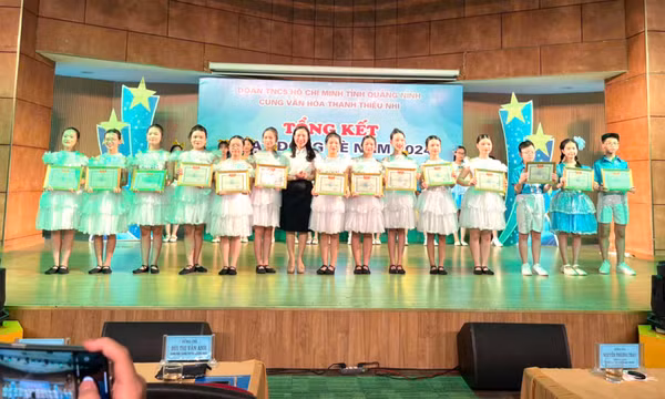 Cung Văn hóa thanh thiếu nhi tỉnh tổng kết hoạt động hè 2024