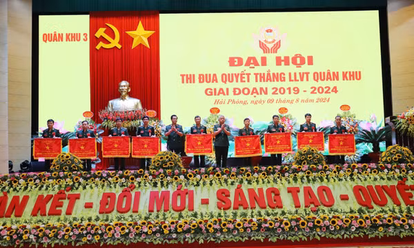 Quân khu 3 tổ chức Đại hội Thi đua Quyết thắng LLVT giai đoạn 2019-2024