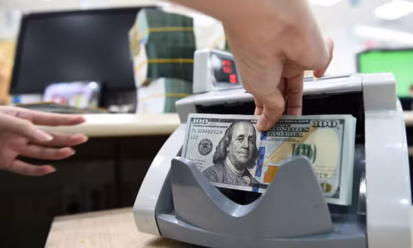 Giá USD ngân hàng lập đỉnh gần 25.300 đồng