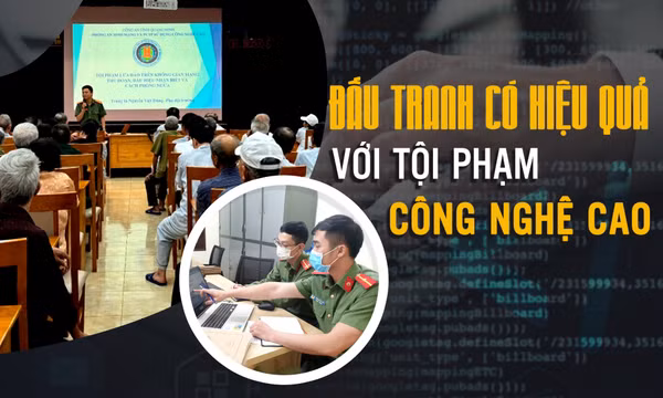 Đấu tranh có hiệu quả với tội phạm công nghệ cao