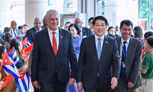 Chủ tịch nước Lương Cường: Đoàn kết với Cuba xuất phát từ trái tim và trong suy nghĩ của mỗi người Việt Nam