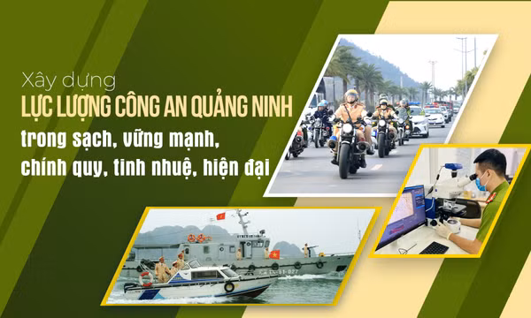 Xây dựng lực lượng Công an Quảng Ninh trong sạch, vững mạnh, chính quy, tinh nhuệ, hiện đại