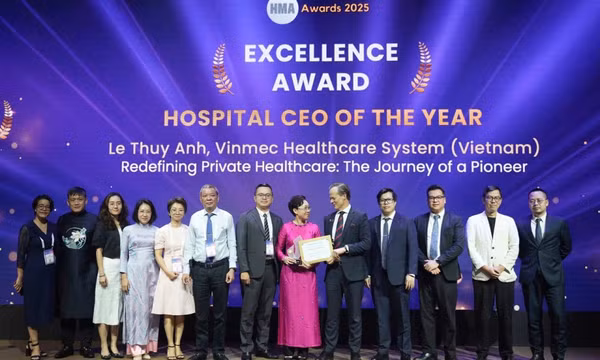 Vinmec bứt phá: Tiếp tục được vinh danh tại Hội nghị Quản lý Bệnh viện châu Á 2025 