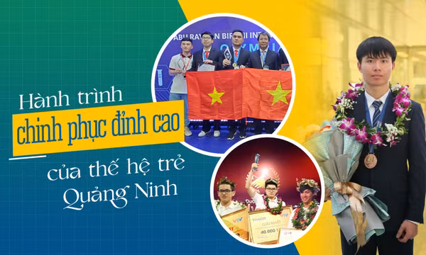 Hành trình chinh phục đỉnh cao tri thức của thế hệ trẻ Quảng Ninh