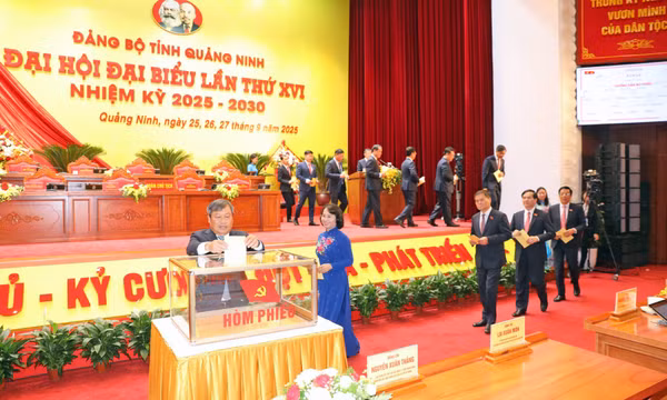 55 đồng chí trúng cử Ban Chấp hành Đảng bộ tỉnh khoá XVI, nhiệm kỳ 2025 – 2030