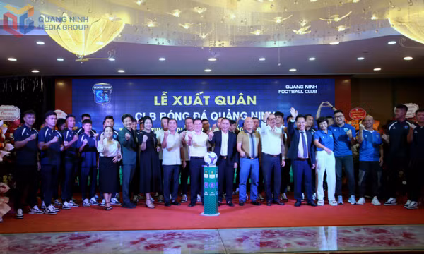 CLB Bóng đá Quảng Ninh xuất quân tham gia Giải hạng Nhất quốc gia 2025-2026