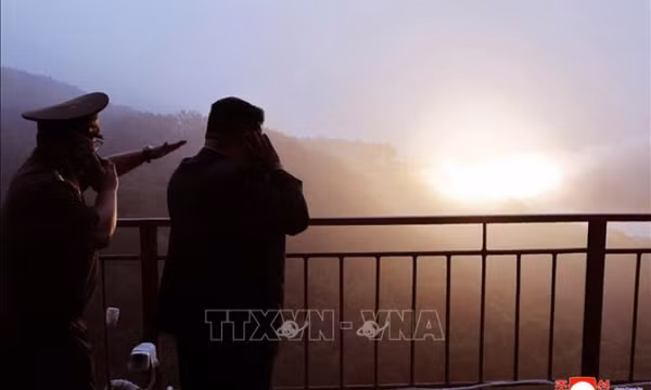 Triều Tiên thử động cơ tên lửa đạn đạo xuyên lục địa