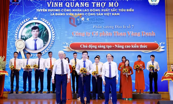 Ngọn lửa nhiệt huyết của thợ mỏ Nguyễn Văn Tăng