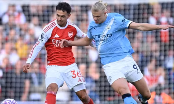 Man City 'tử thủ' bất thành, mất điểm phút cuối trước Arsenal