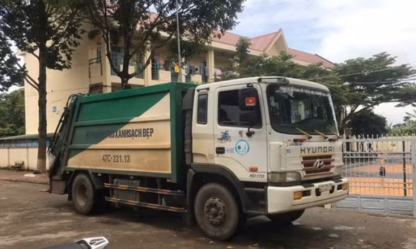 Xe thu gom rác va chạm khiến học sinh lớp 6 ở Đắk Lắk tử vong