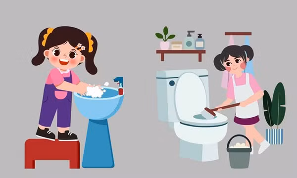3 cách đơn giản đánh bay vết ố trong nhà tắm