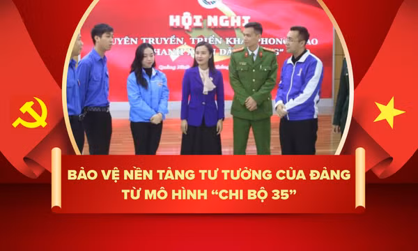 Bảo vệ nền tảng tư tưởng của Đảng từ mô hình “Chi bộ 35”