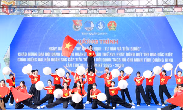 Trên 1.500 ĐVTN tham gia Ngày hội “Tuổi trẻ Quảng Ninh - Tự hào và tiến bước”