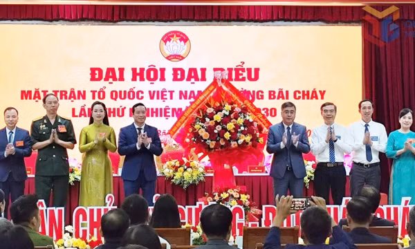 Đại hội đại biểu MTTQ Việt Nam phường Bãi Cháy lần thứ I, nhiệm kỳ 2025-2030