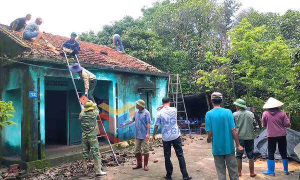 Xoá nhà ở tạm, nhà dột nát (năm 2023)
