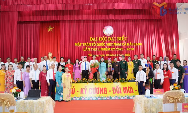 Đại hội đại biểu MTTQ Việt Nam xã Hải Lạng lần thứ I, nhiệm kỳ 2025 – 2030