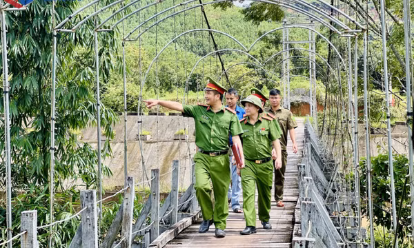 Công an xã Điền Xá: Đảm bảo an ninh vùng đồng bào dân tộc thiểu số