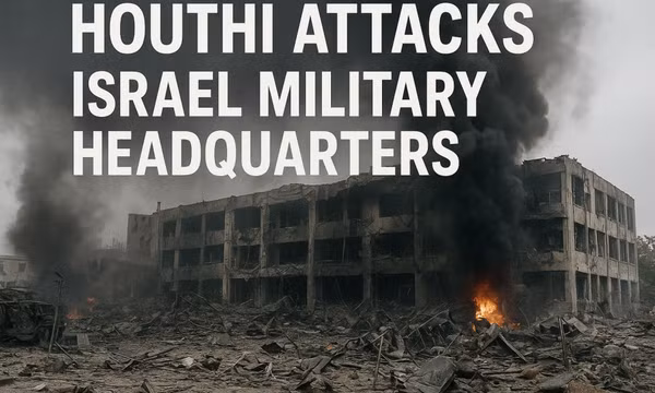 Houthi tấn công trụ sở Bộ Tổng tham mưu quân đội Israel