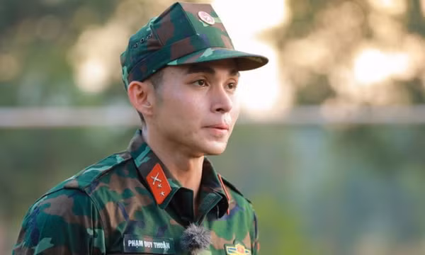 Một anh tài tiếc nuối nói lời chia tay chương trình Sao nhập ngũ