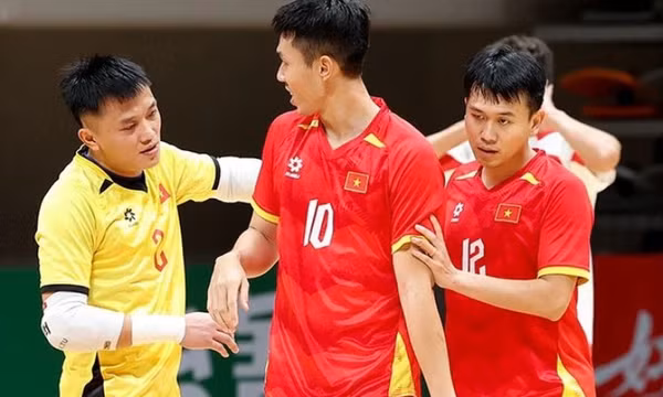 Tuyển futsal Việt Nam dự vòng chung kết châu Á với 3 trận toàn thắng