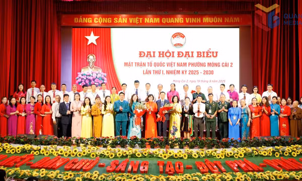 Đại hội MTTQ phường Móng Cái 2 lần thứ I, nhiệm kỳ 2025-2030