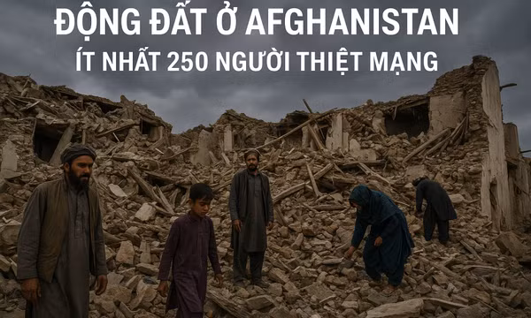 Động đất tại miền Đông Afghanistan, hơn 250 người thiệt mạng