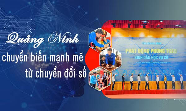 Quảng Ninh chuyển biến mạnh mẽ từ chuyển đổi số