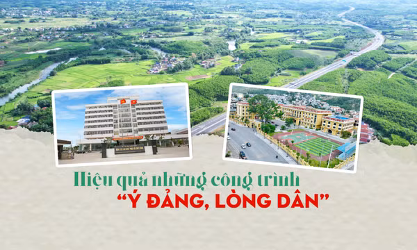 Những công trình “ý Đảng, lòng dân”